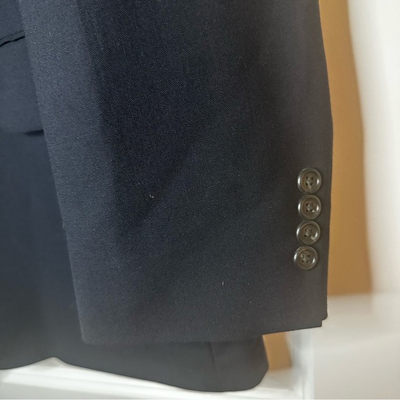 Eddie Bauer Men’s Wool Blazer Jacket 44 Tall | Black | 100% Wool | Classic Fit - Picture 5 of 9